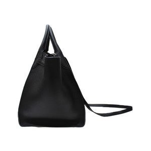 Celine Small Bag Leather Shoulder Bag Handbag Black Big